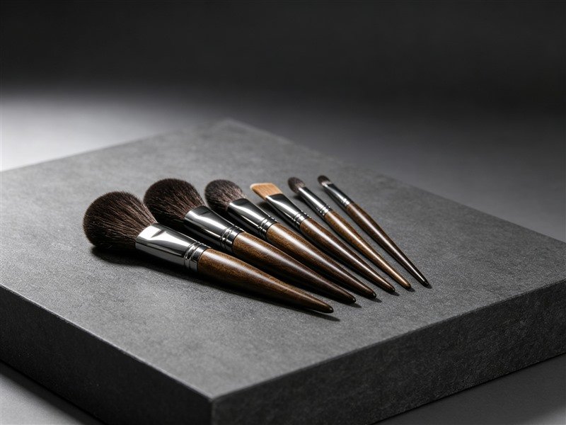 Travel Makeup Brush Set (5 pcs, mini)
