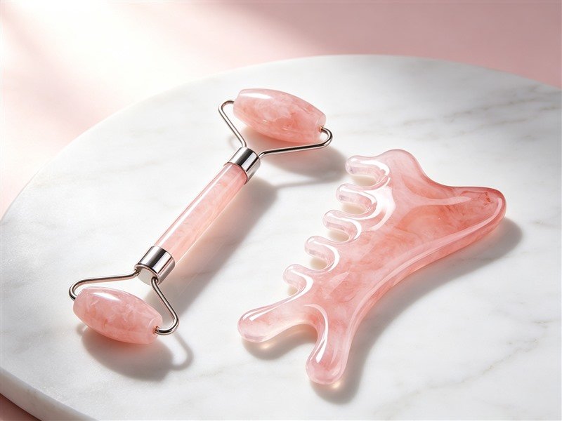 Facial Ice Roller & Gua Sha Set
