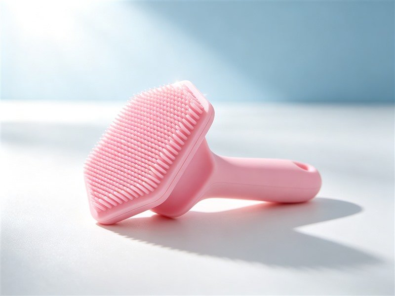 Facial Cleansing Brush (manual, silicone)