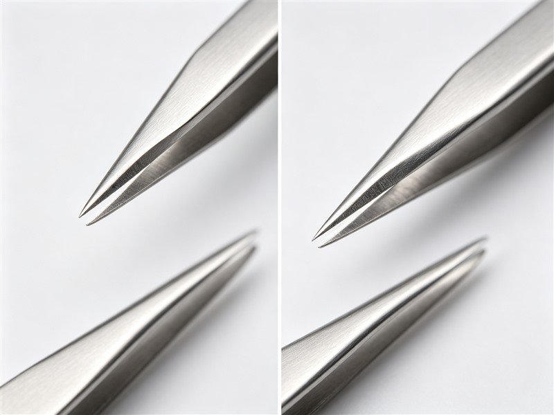 Tweezers Set (slanted & pointed)