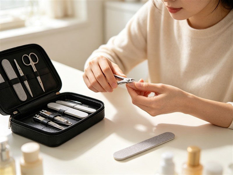 Manicure Set (10 pcs, travel case)