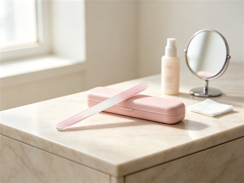Glass Nail File (nano-etched)