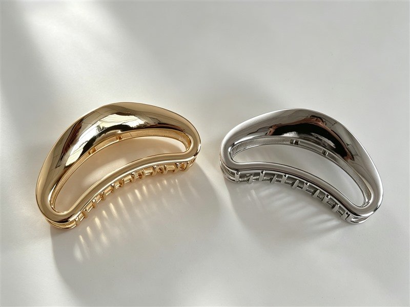 Metal Claw Clip (gold/silver, fashion)