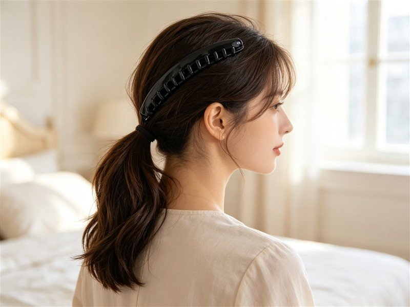 Banana Hair Clip (french style)
