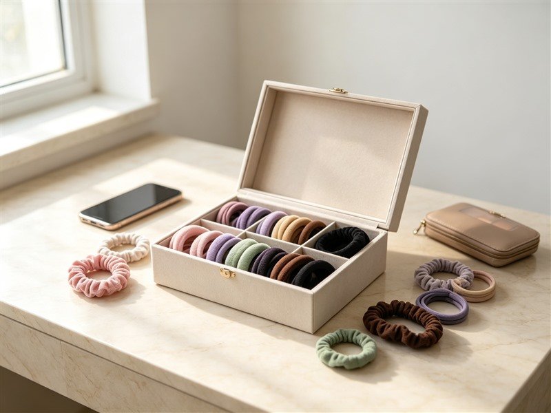 Seamless Hair Ties (no-crease, bulk)
