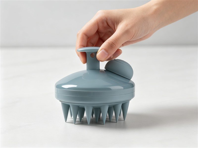 Shampoo Brush (wide-tooth scalp cleanser)