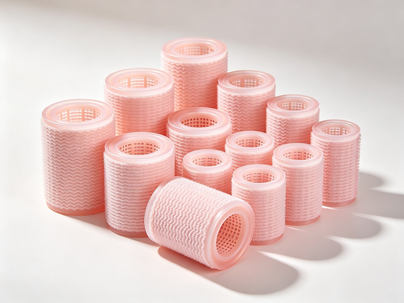 Hair Rollers Set (self-grip, no heat)