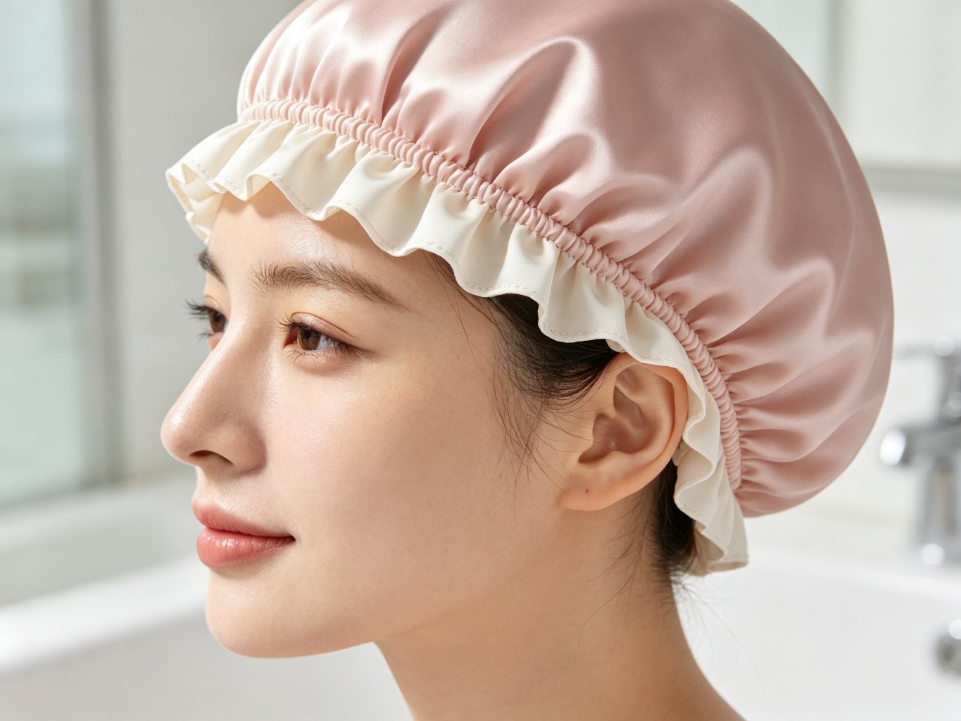 Shower Cap (double-layer, waterproof)