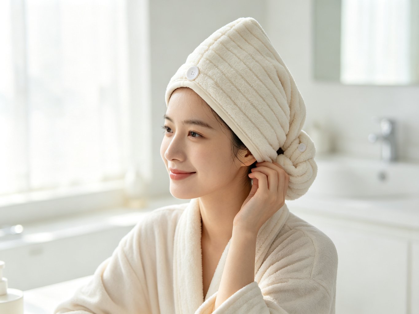 Microfiber Hair Towel Wrap (twist)