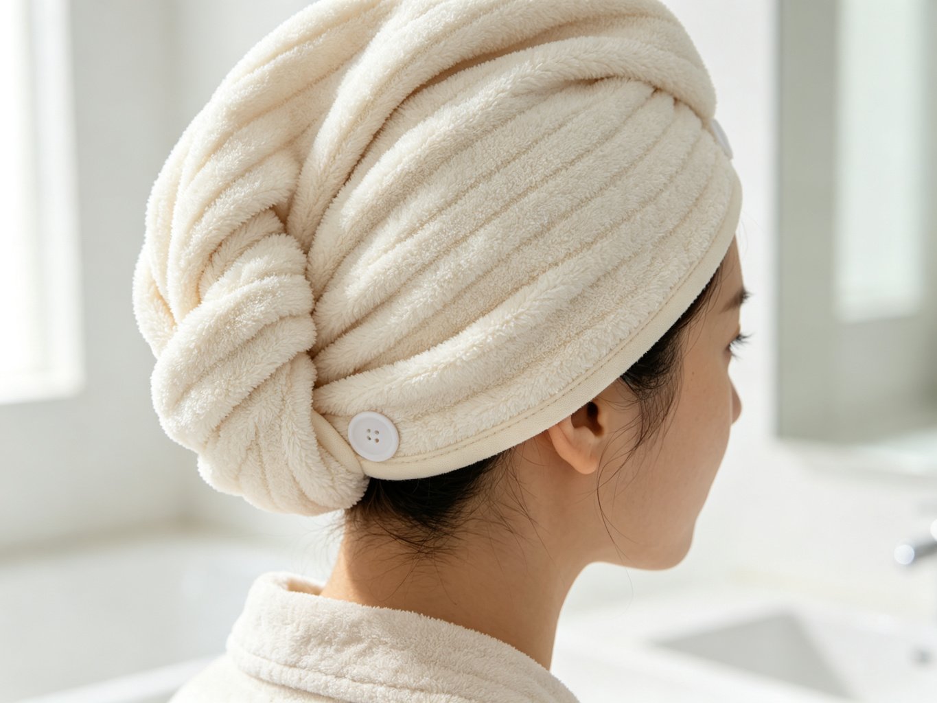 Microfiber Hair Towel Wrap (twist)