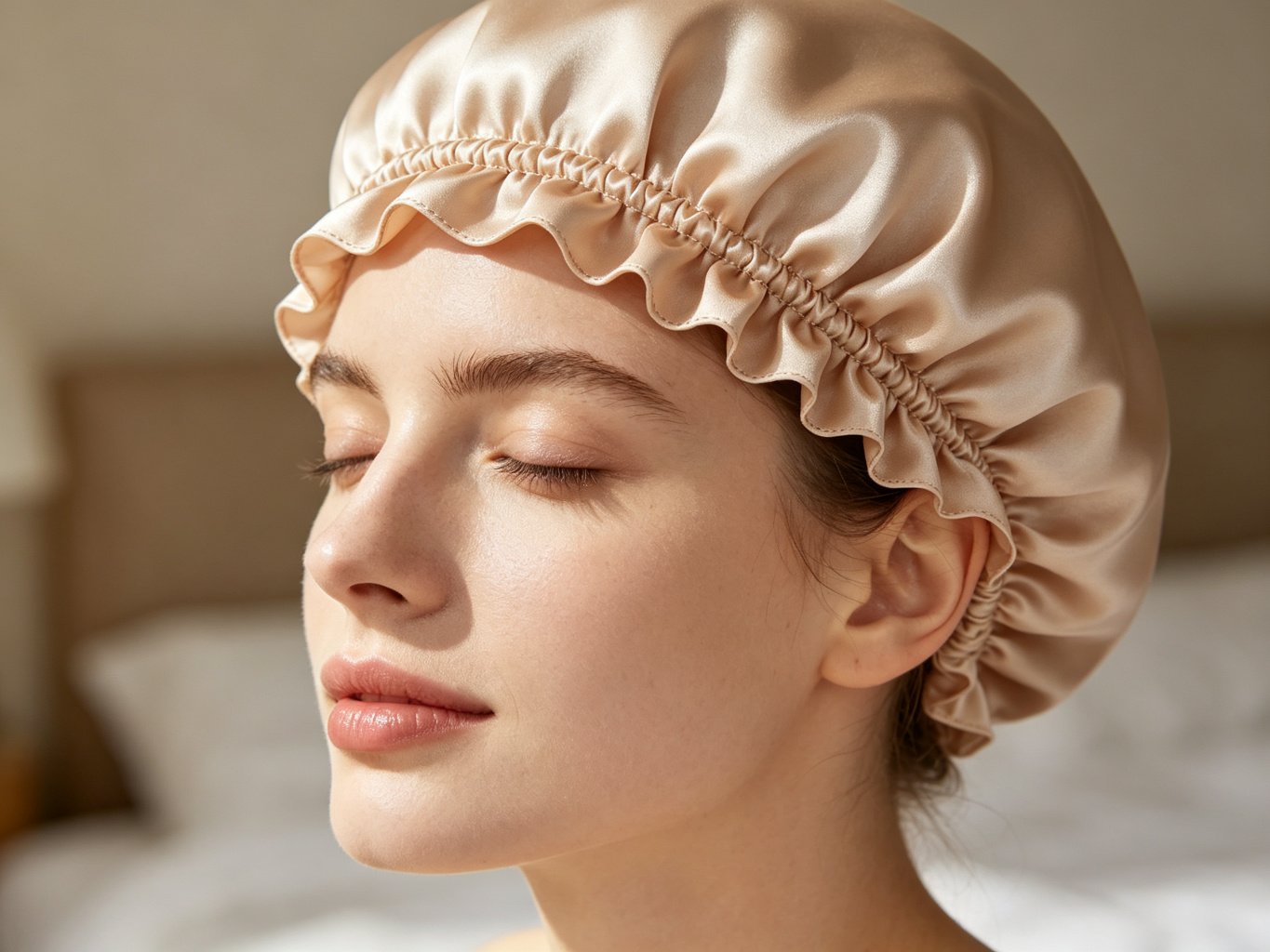 Satin Sleep Bonnet (double-layer)