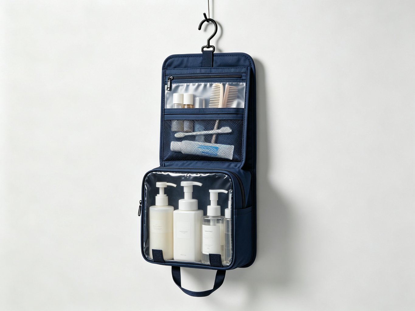 Hanging Toiletry Bag (4 compartments)