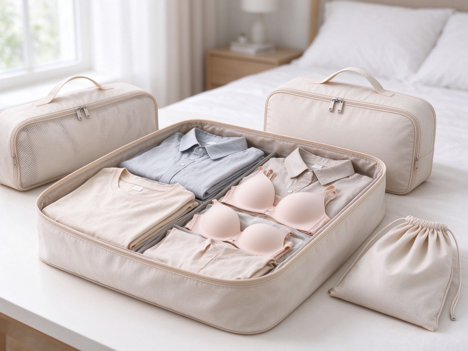 Packing Cubes Set (travel organizers)