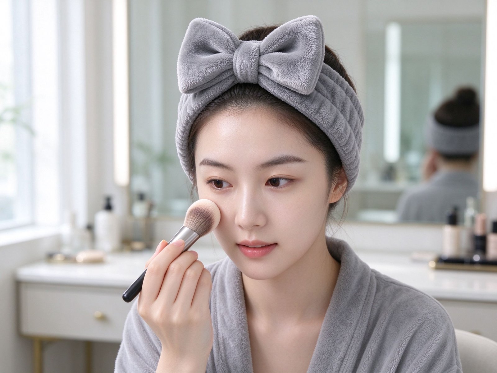Spa Headband (makeup application)