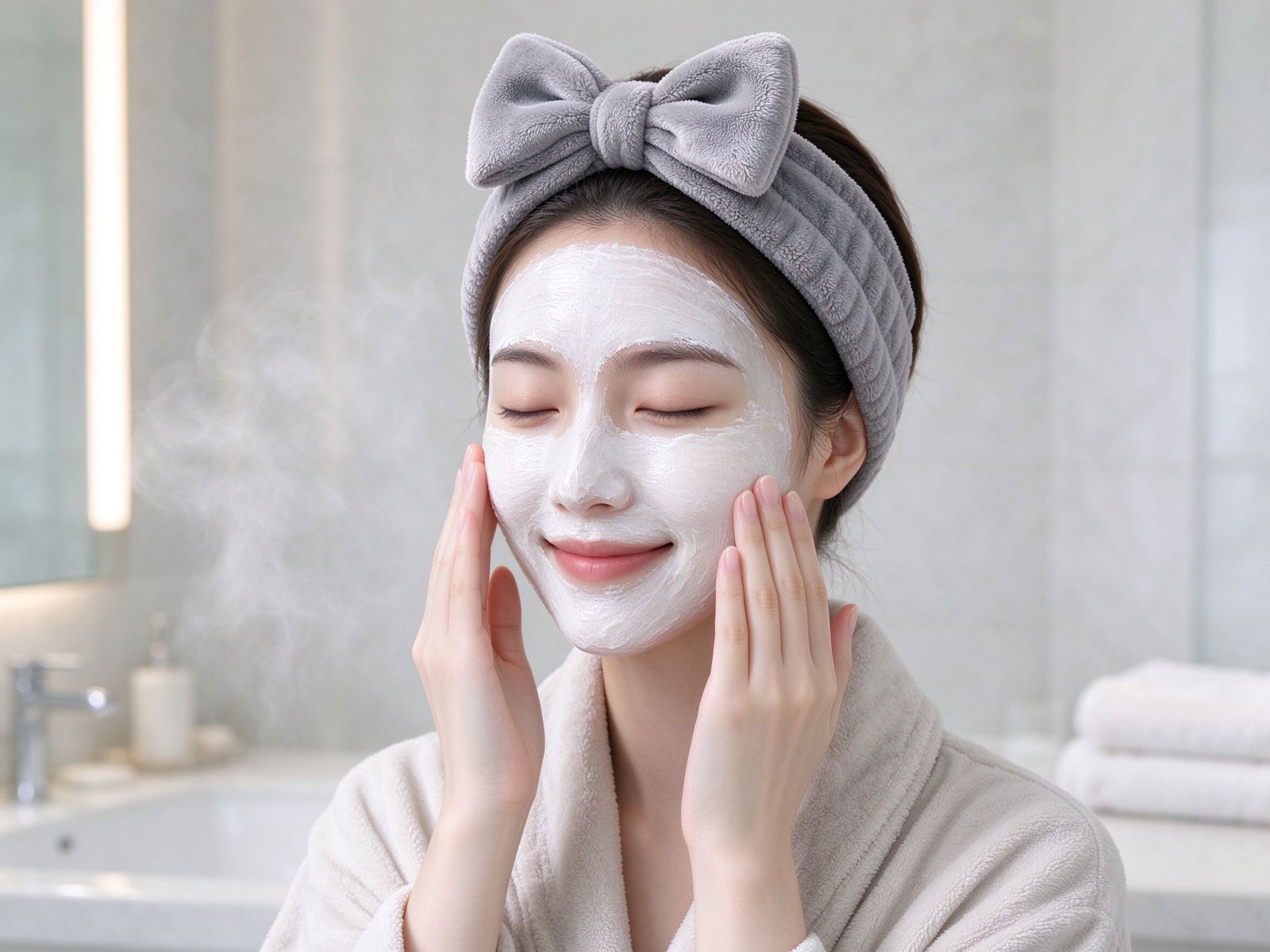 Spa Headband (makeup application)