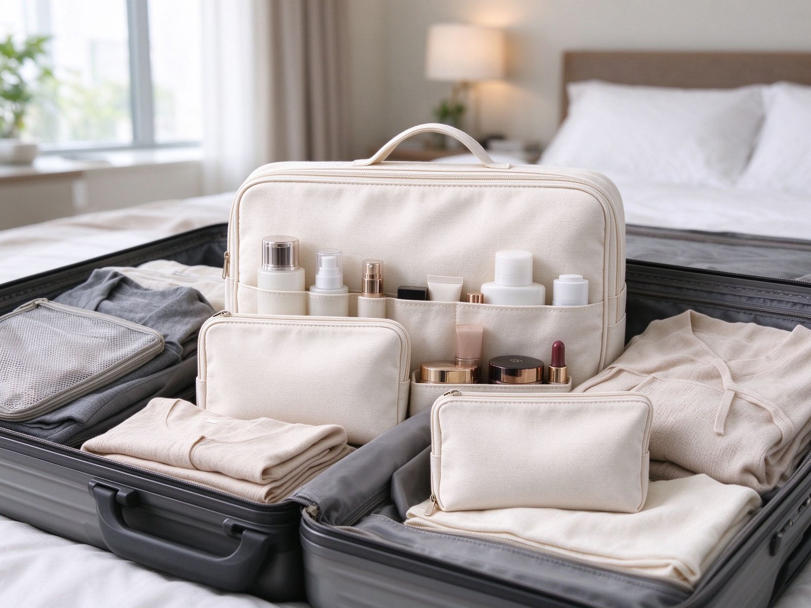 Cosmetic Pouch Set (multi-size)