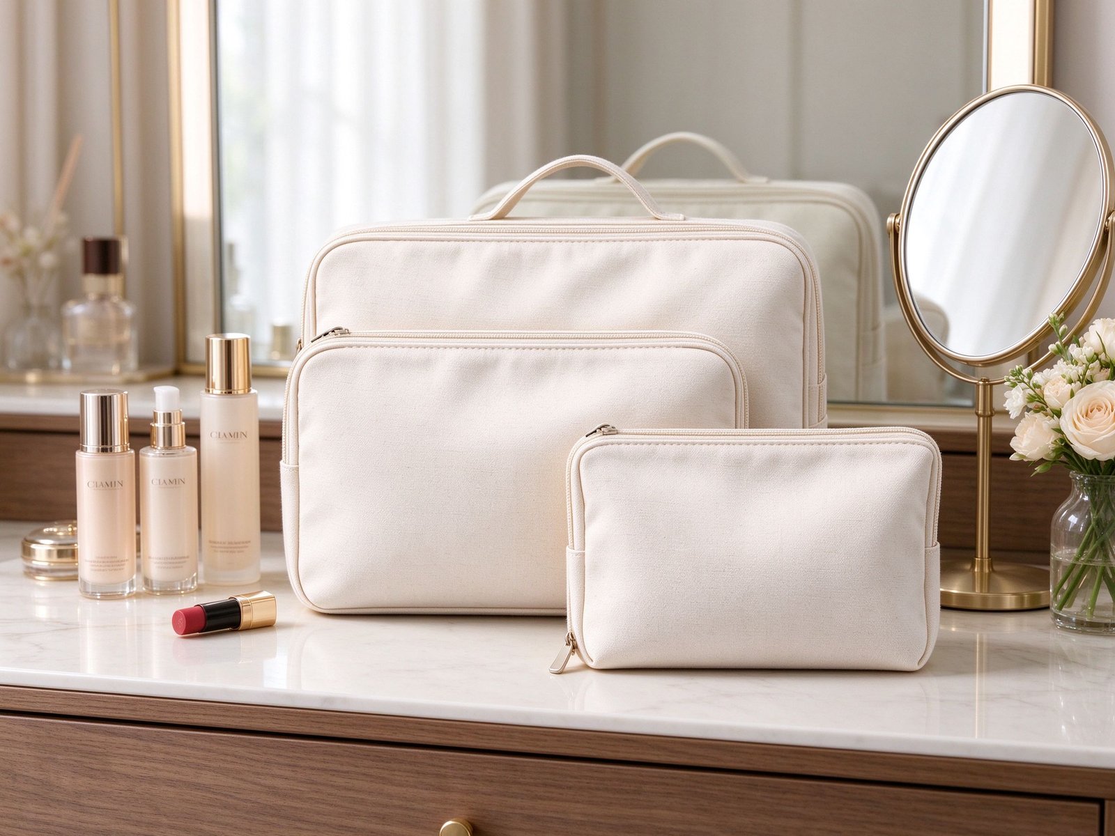 Cosmetic Pouch Set (multi-size)
