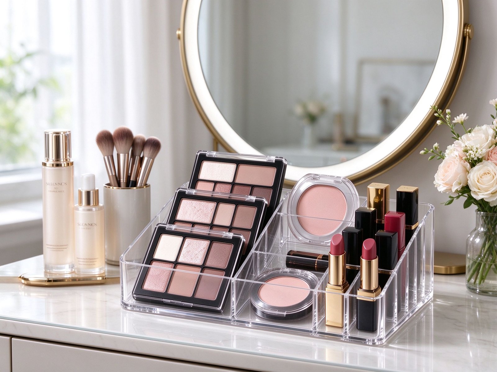 Makeup Organizer Tray (vanity)