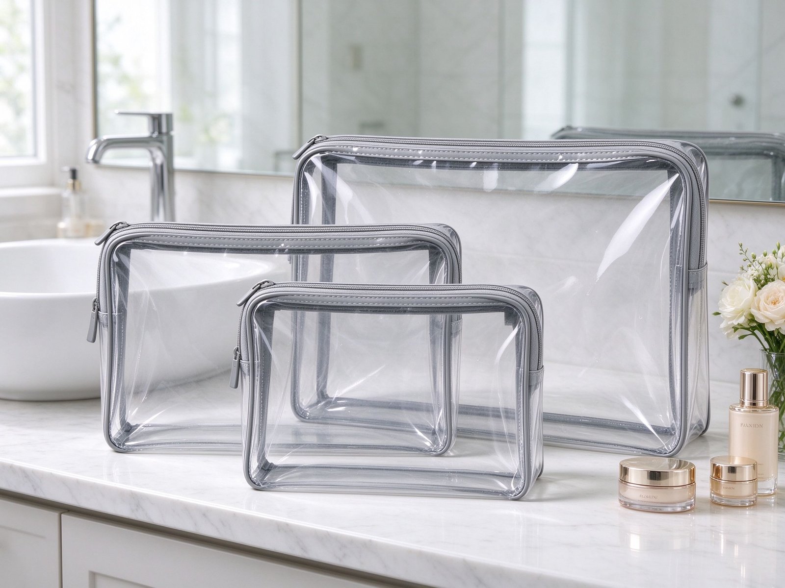 Waterproof Cosmetic Pouch (travel)