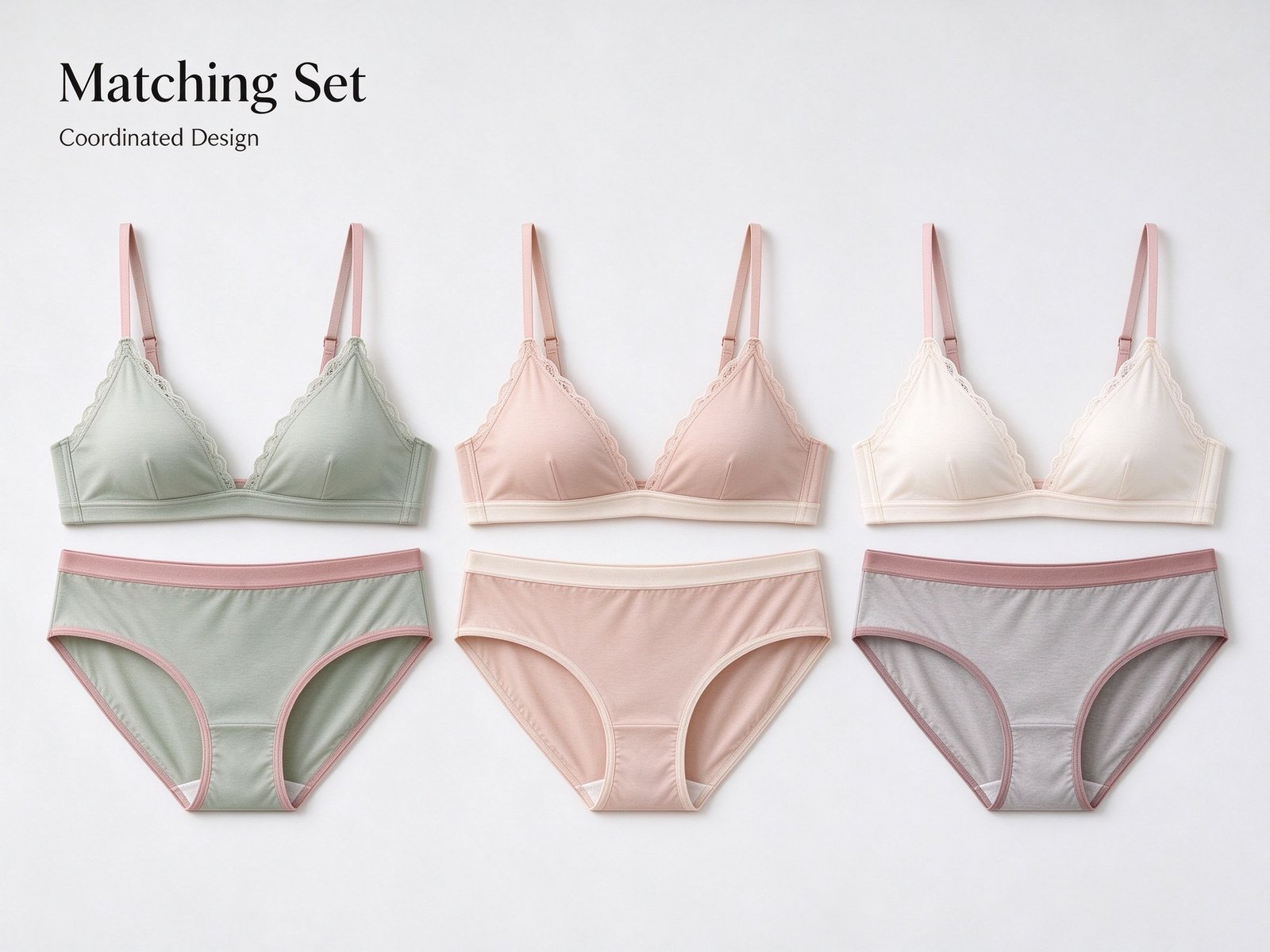 Women’s Bra & Brief Set – Matching Lingerie Set