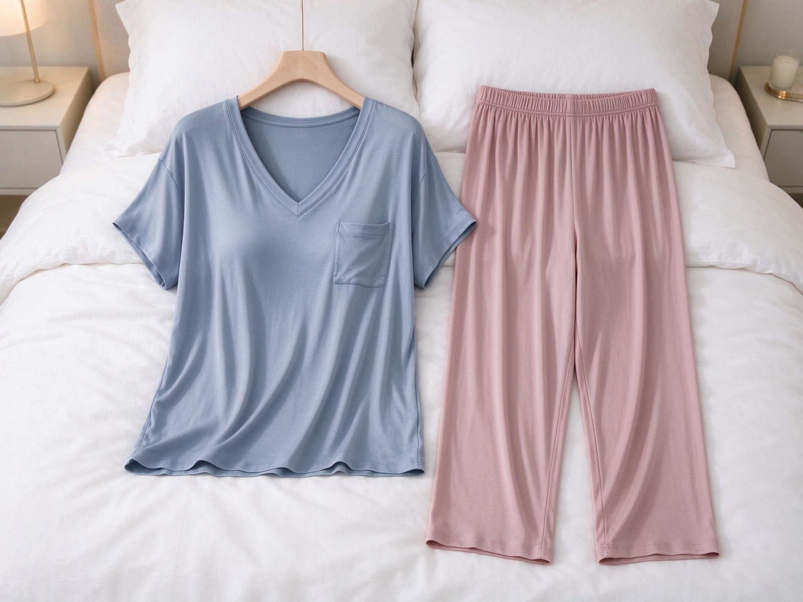 Women’s Sleepwear Set – Soft Modal Two-Piece